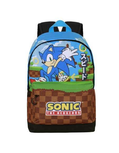 Cartable Sonic Greenhill Multicouleur 31 x 18 x 44 cm