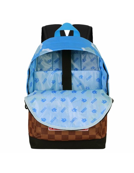 Cartable Sonic Greenhill Multicouleur 31 x 18 x 44 cm