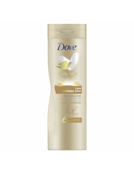 Autobronzant Corporel Dove VISIBLE GLOW 400 ml