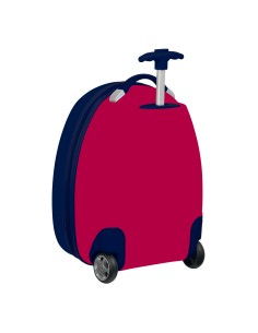 Valise cabine F.C. Barcelona Bleu Bordeaux 16'' 23 L 28 x 43 x 23 cm