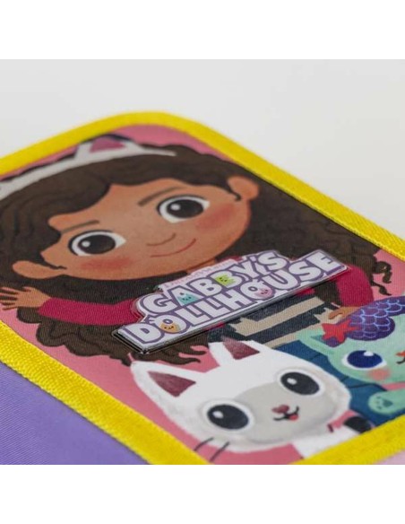 Pochette crayons Gabby's Dollhouse Lila 12,5 x 19,5 x 4,5 cm