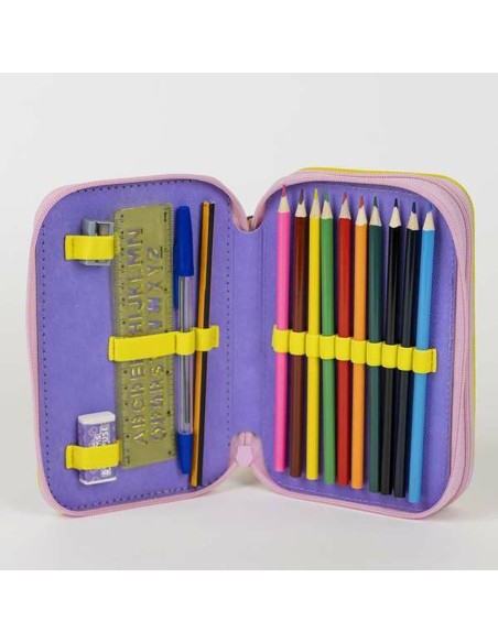 Pochette crayons Gabby's Dollhouse Lila 12,5 x 19,5 x 4,5 cm