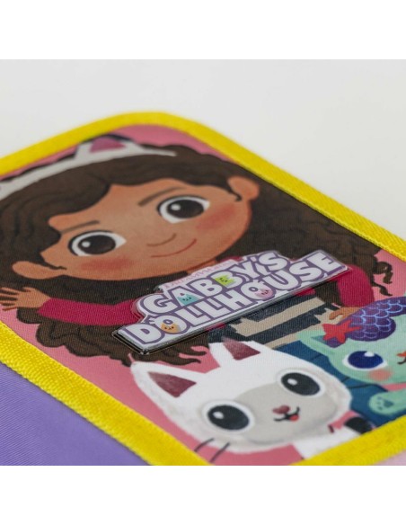 Pochette crayons Gabby's Dollhouse Lila 12,5 x 19,5 x 4,5 cm