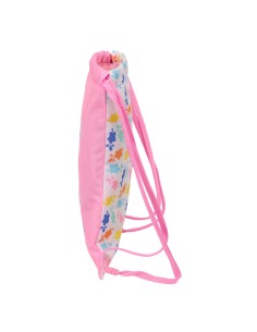 Sac à dos serré par des ficelles Peppa Pig Baby pig Multicouleur 26 x 34 x 1 cm