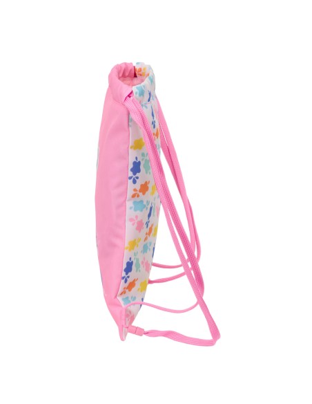 Sac à dos serré par des ficelles Peppa Pig Baby pig Multicouleur 26 x 34 x 1 cm