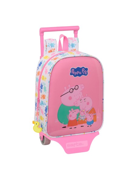 Cartable Peppa Pig Baby pig Multicouleur 22 x 27 x 10 cm