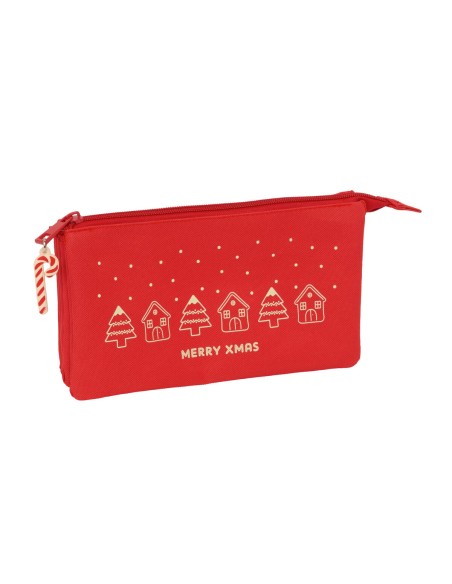 Fourre-tout Safta Rouge 22 x 12 x 3 cm