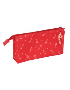 Fourre-tout Safta Rouge 22 x 12 x 3 cm