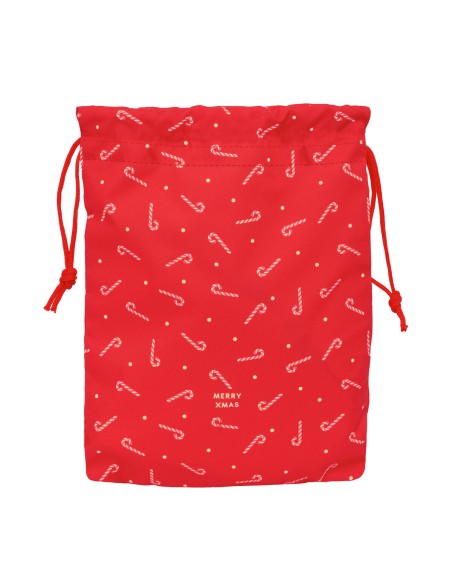 Sac à dos serré par des ficelles Safta Rouge 26 x 34 x 1 cm