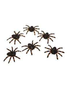 Décoration d'Halloween My Other Me Araignée Brillant (6 uds) (6 x 7 cm)