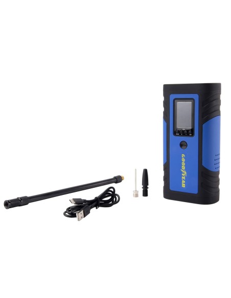 Compresseur d'air portatif avec LED Goodyear GOD0019 2600 mAh 150 PSI 7,4 V