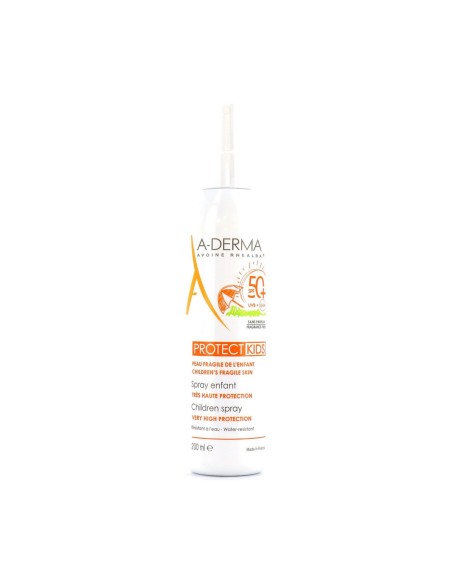 Crème Solaire pour Enfants en Spray A-Derma Protect Kids SPF 50+ (200 ml)