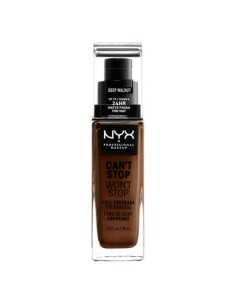 Base de Maquillage Crémeuse NYX Can't Stop Won't Stop deep walnut (30 ml)