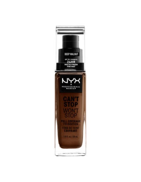 Base de Maquillage Crémeuse NYX Can't Stop Won't Stop deep walnut (30 ml)