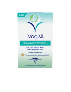 Compresses pour Incontinence Vagisil 12 Unités