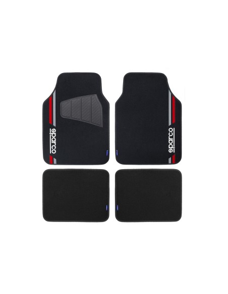 Set de tapis de voitures Sparco SPCF508RD Rouge