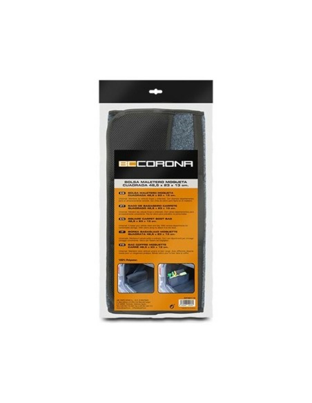 Organisateur de Coffre de Voiture BC Corona INT40113 Gris