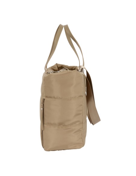 Sac à Bandoulière Moos Camel Camel 54 x 31 x 17 cm Rembourré