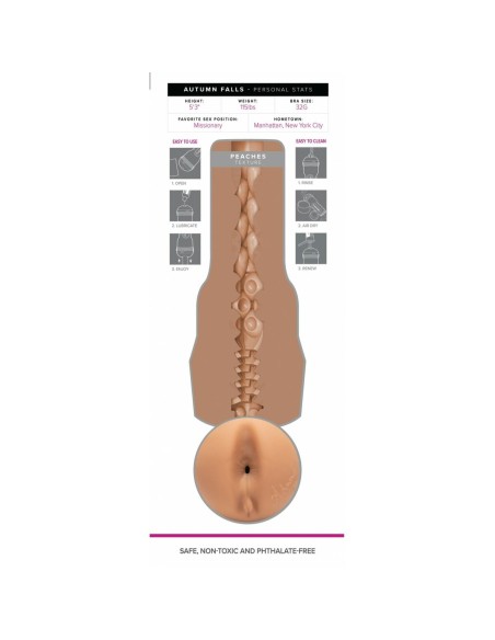 Masturbateur Fleshlight Autumn Falls Peaches