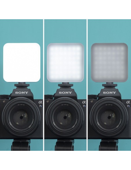 Kit Vlogging avec Lumière, Micro y Télécommande Plodni InnovaGoods 6 Pièces