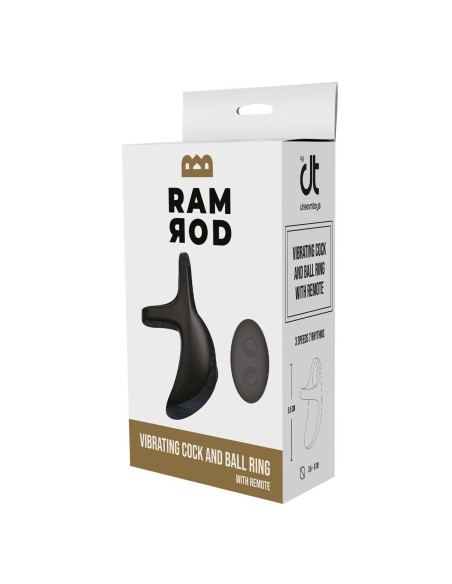 Anneau Pénis Dream Toys Ramrod Noir