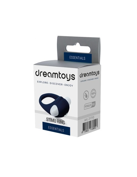 Anneau Pénis Dream Toys Essentials Bleu