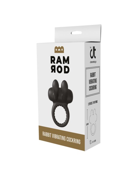 Anneau Pénis Dream Toys Ramrod Noir