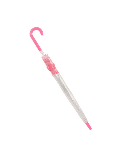 Parapluie BlackFit8 Glow up Rose Transparent PoE Ø 70 cm