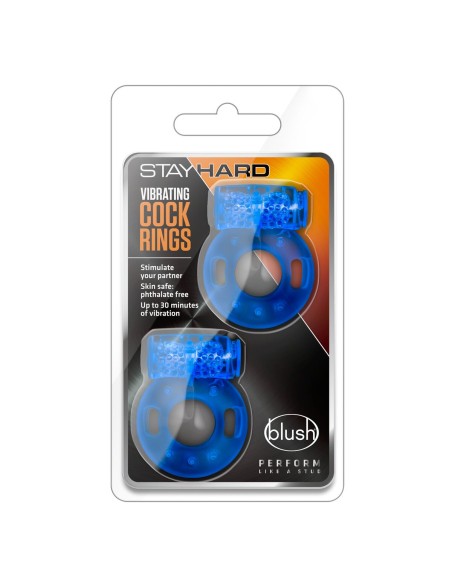 Anneau Pénis Blush Stay Hard Bleu