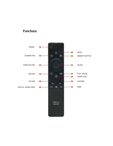 Télécommande Universelle DCU 30901090