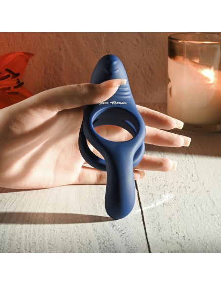 Anneau Pénis Zero Tolerance Bleu