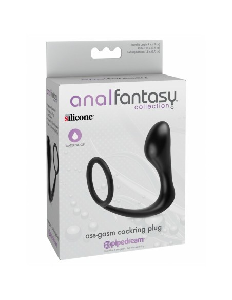 Anneau Pénis Pipedream Anal Fantasy Collection Noir