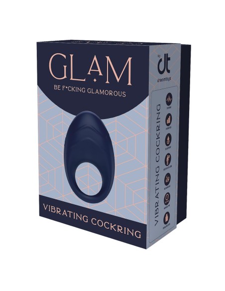 Anneau Pénis Dream Toys Glam Bleu