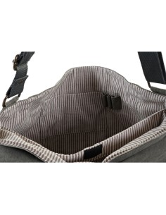 Sac bandoulière DKD Home Decor Bicyclette 48 x 10 x 37 cm Gris Marron 2