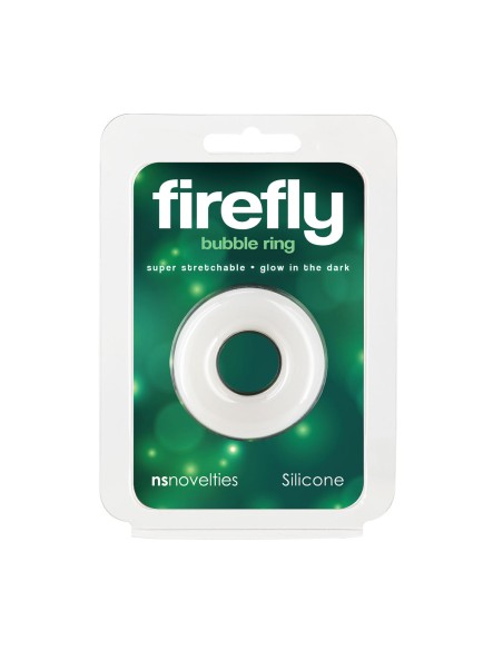 Anneau Pénis NS Novelties Firefly Blanc
