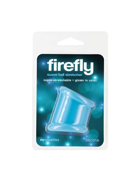 Anneau Pénis NS Novelties Firefly Bleu
