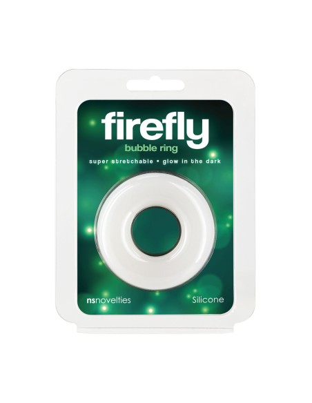 Anneau Pénis NS Novelties Firefly Blanc