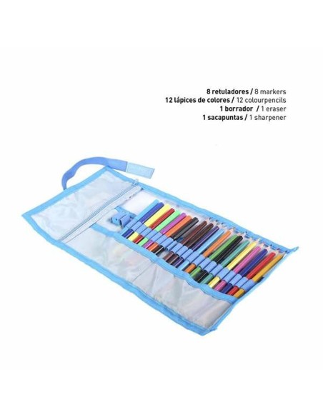 Trousse Scolaire avec Accessoires Frozen (22 pcs)