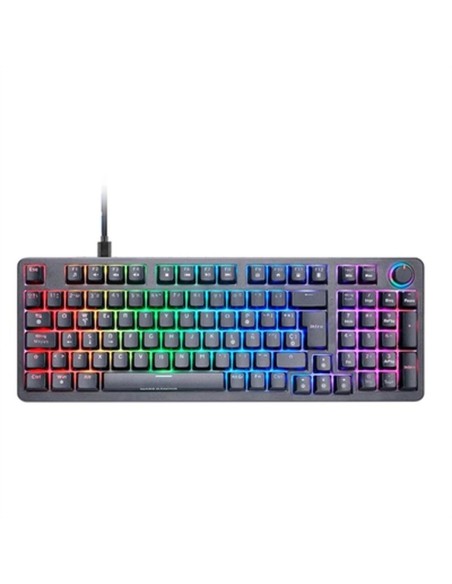 Clavier pour jeu Mars Gaming MKPROYES Noir Espagnol Qwerty