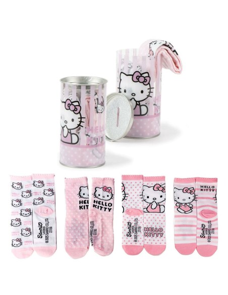 Pack de chaussettes Hello Kitty 4 Pièces