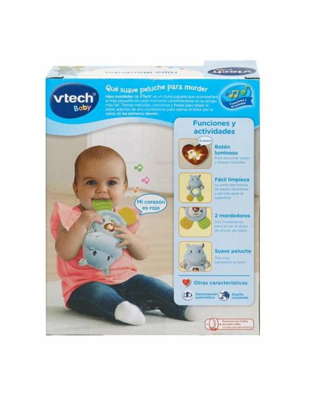 Anneau de dentition pour bébé Vtech Hippopotame