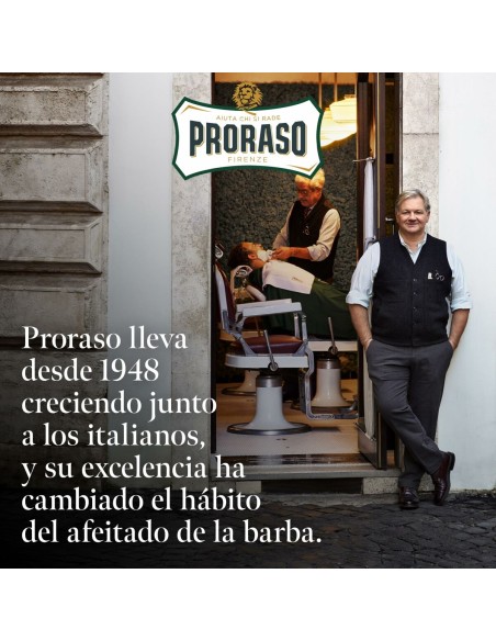 Ensemble pour le Soin de la Barbe Proraso Cypress & Vetyver 3 Pièces