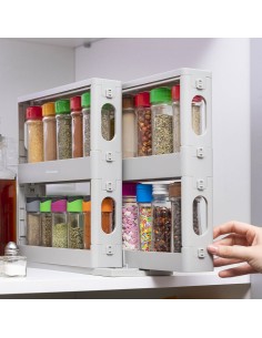 Rangement à Épices Coulissant et Pivotant Rispick InnovaGoods 2