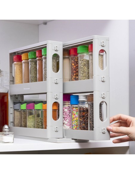 Rangement à Épices Coulissant et Pivotant Rispick InnovaGoods