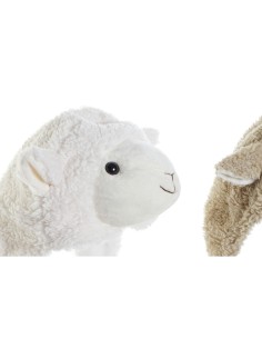 Chapeau DKD Home Decor Polyester Mouton Taille unique 2 Pièces 2