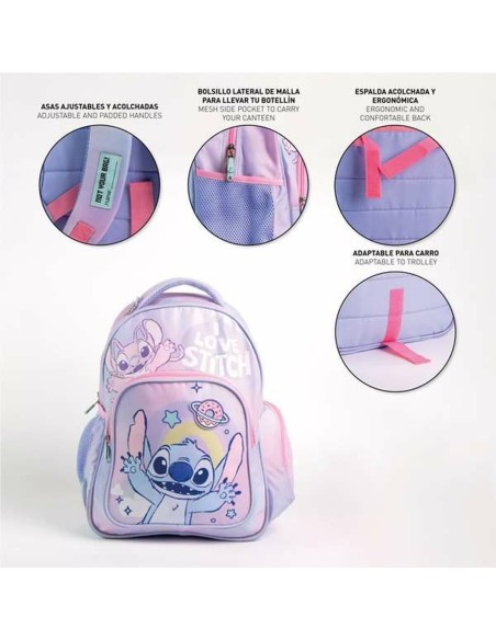 Cartable Stitch Lila