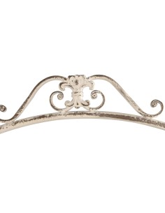 Range Bouteilles DKD Home Decor Métal Blanc (105 x 9,5 x 114 cm) 2