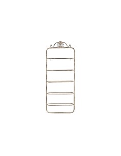 Range Bouteilles DKD Home Decor Métal Blanc (39 x 9,5 x 102,5 cm)