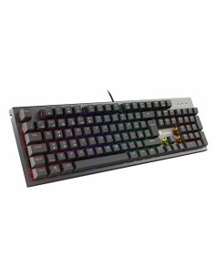 Clavier pour jeu Genesis NKG-1818 Noir Espagnol Qwerty Qwerty portugais