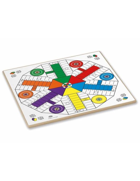 Jeu de petit chevaux et de l'oie Cayro (40 x 40 cm)